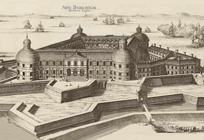 Borgholms slottsruin, land