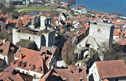 Drottens kyrkoruin, Visby