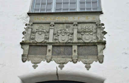 Glücksburg slott, Tyskland Glücksburg slott, Tyskland