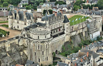 Amboise slott, Frankrike