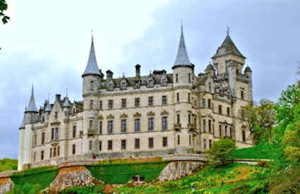 Dunrobin slott, Skottland Dunrobin slott, Skottland