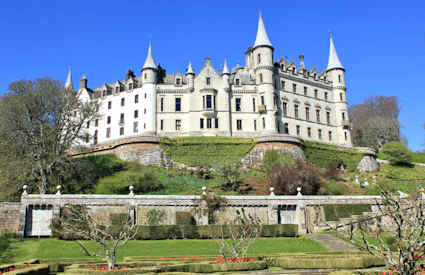 Dunrobin slott, Skottland Dunrobin slott, Skottland