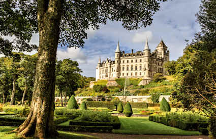 Dunrobin slott, Skottland Dunrobin slott, Skottland