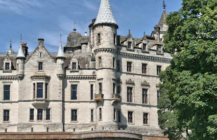 Dunrobin slott, Skottland Dunrobin slott, Skottland