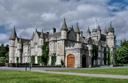 Balmoral slott, Skottland Balmoral slott, Skottland