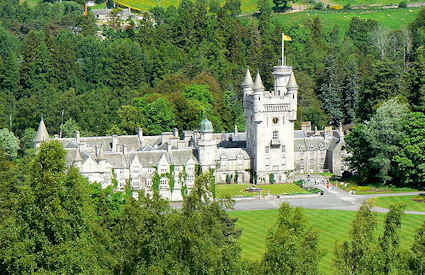 Balmoral slott, Skottland Balmoral slott, Skottland