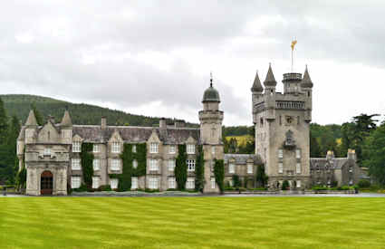 Balmoral slott, Skottland Balmoral slott, Skottland