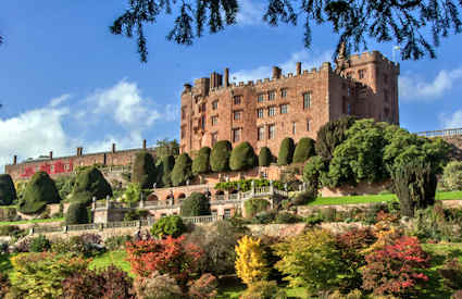 Powis slott, Wales