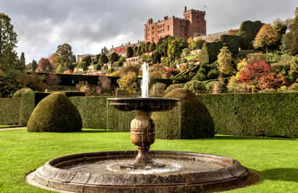 Powis slott, Wales