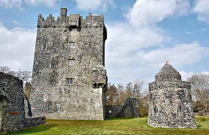 Aughnanure kastal, Galway, Irland Aughnanure kastal, Galway, Irland