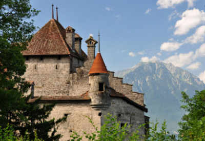Chillon, Schweiz Chillon, Schweiz