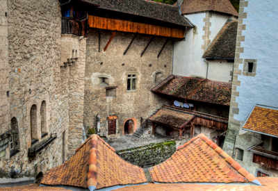Chillon, Schweiz Chillon, Schweiz