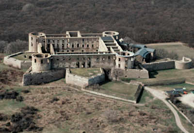 Borgholms slottsruin, land